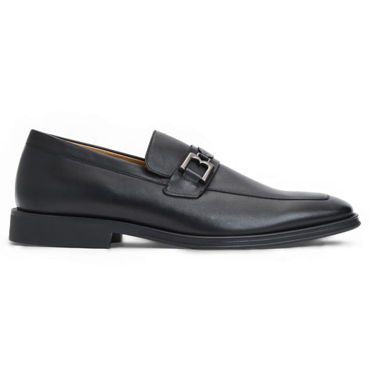 Bruno Magli Men RAGING SIDE BIT LOAFER Black Calf