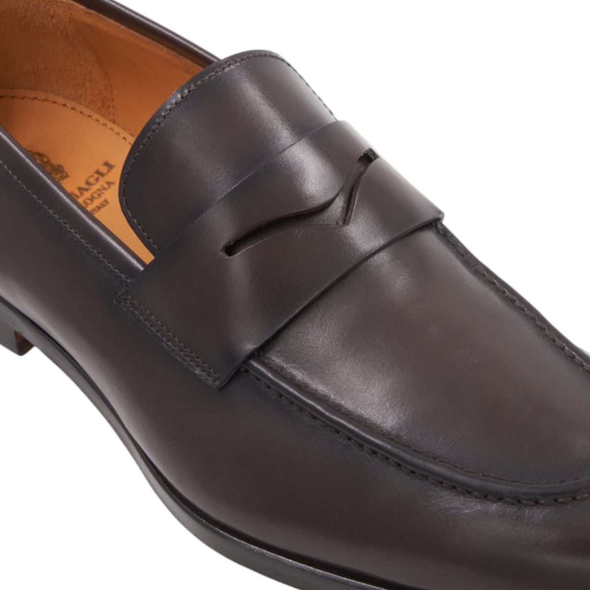 Bruno Magli Men Flex Penny Loafer Brown Leather