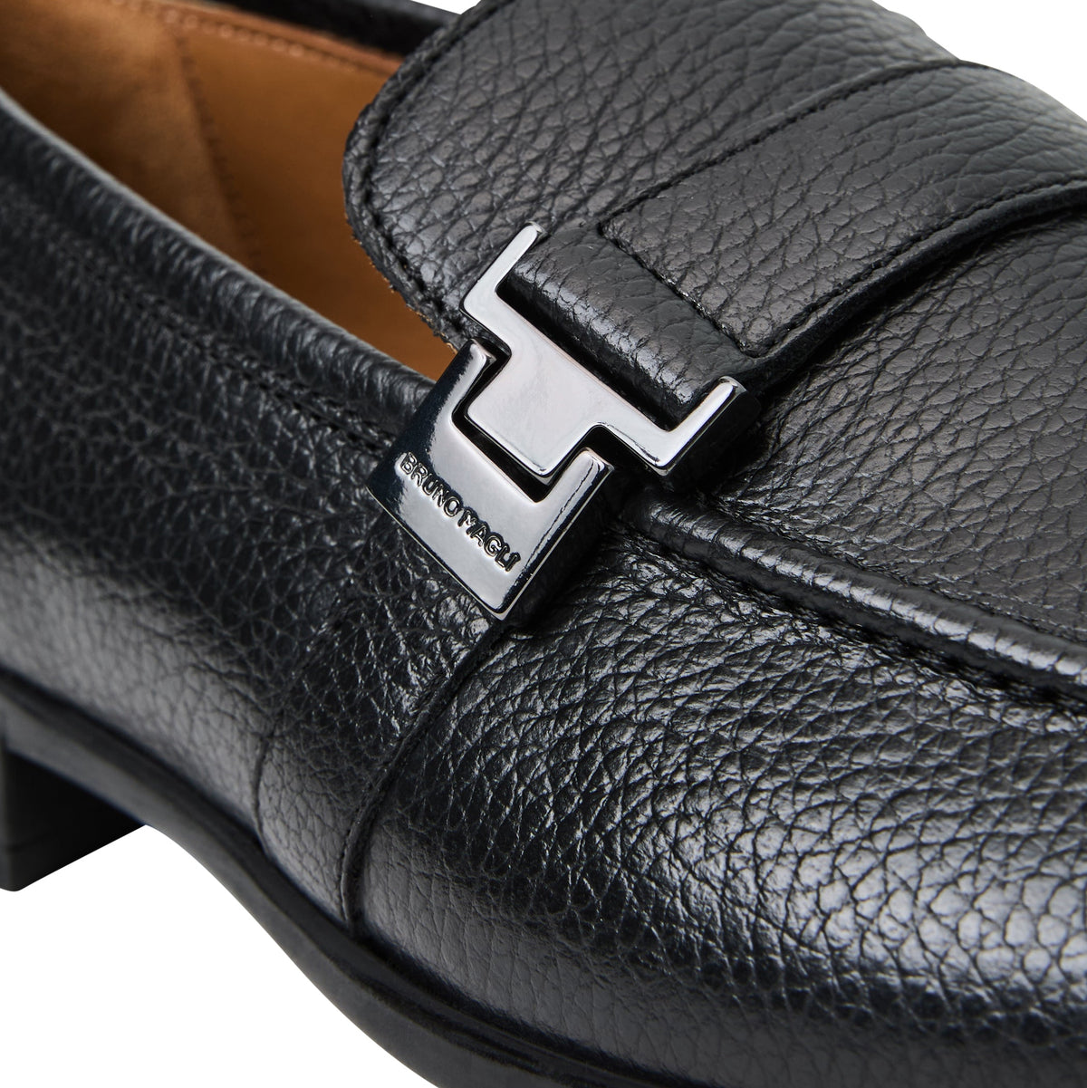 Bruno Magli Men Arlo Side Bit Loafer Black