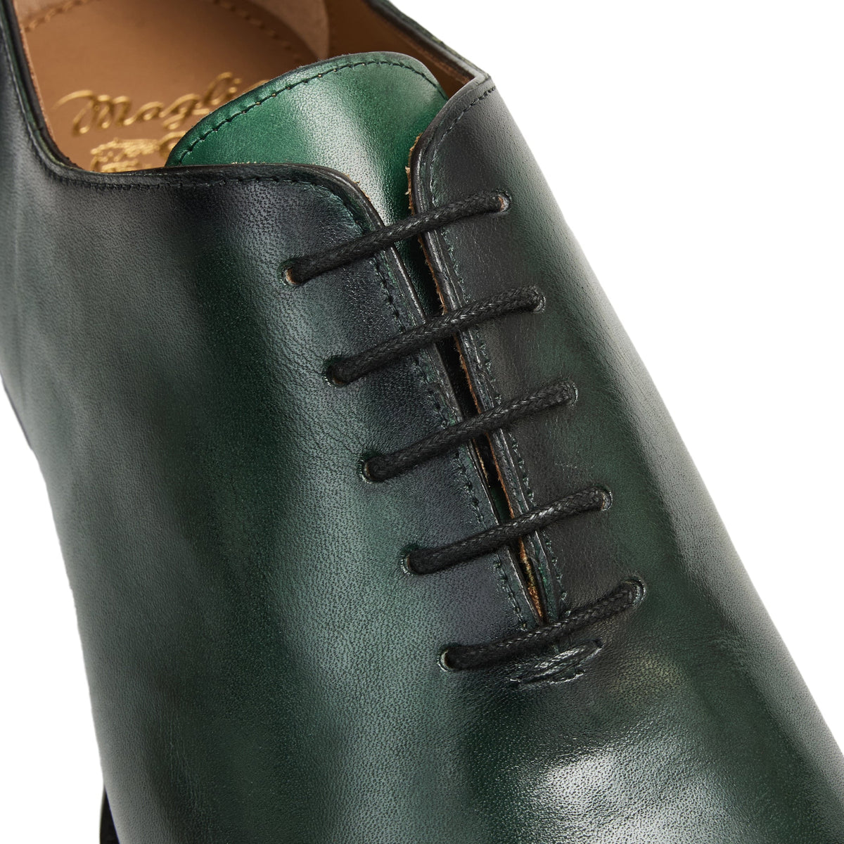 Bruno Magli Men Treviso Oxford Green Calf
