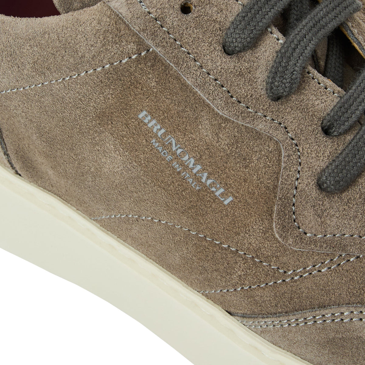 Bruno Magli Men Dezi Sneaker Grey Suede