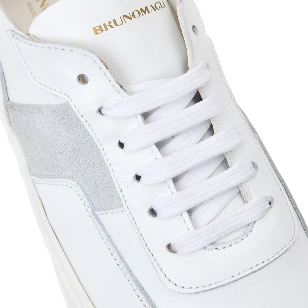 Bruno Magli Men Ponza White/Ice Suede White/Ice Suede