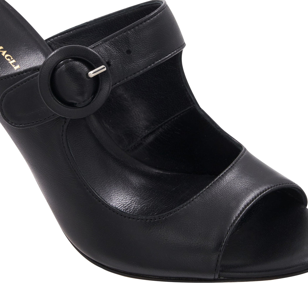 Bruno Magli Women Carina Black Black Leather
