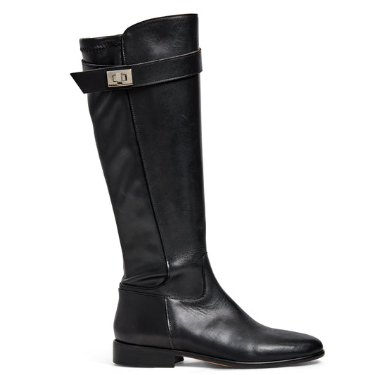Bruno Magli Women Pamelina Knee High Boot Black