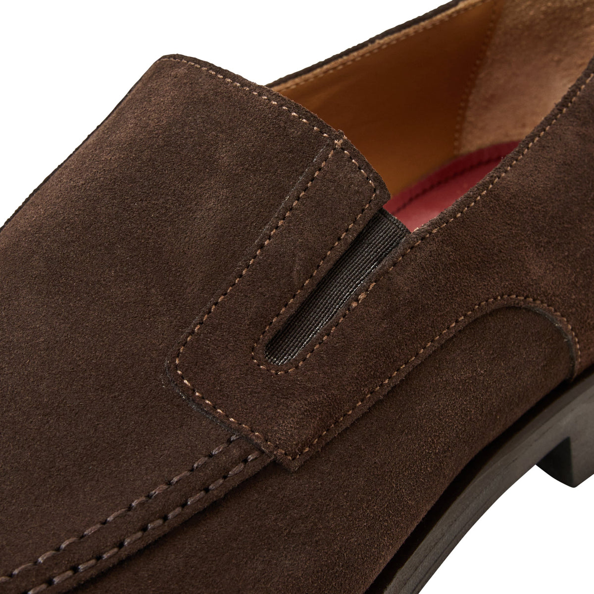 Bruno Magli Men Raging Slip-On Loafer Brown Suede