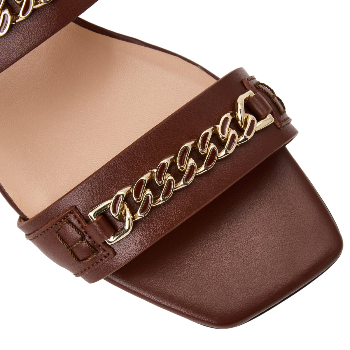 Bruno Magli Women Brunella Brown Nappa Brown Leather