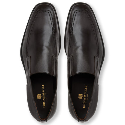 Bruno Magli Men Raging Slip-on Loafer Dark Brown