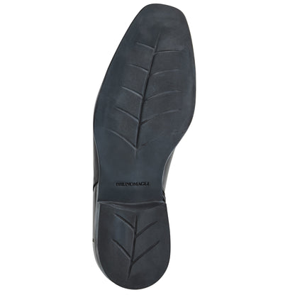 Bruno Magli Men Raging Side Zip Boot Black