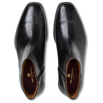 Bruno Magli Men Raging Side Zip Boot Black