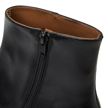 Bruno Magli Men Raging Side Zip Boot Black