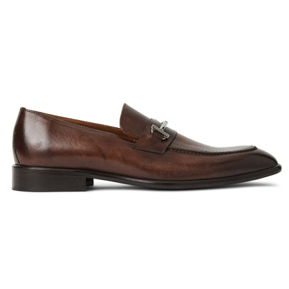 Bruno Magli Men Sante Classic Bit Loafer Brown
