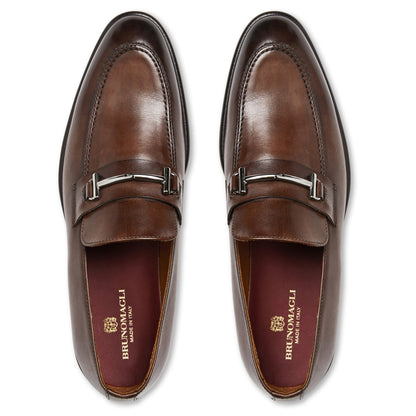 Bruno Magli Men Sante Classic Bit Loafer Brown