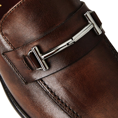Bruno Magli Men Sante Classic Bit Loafer Brown