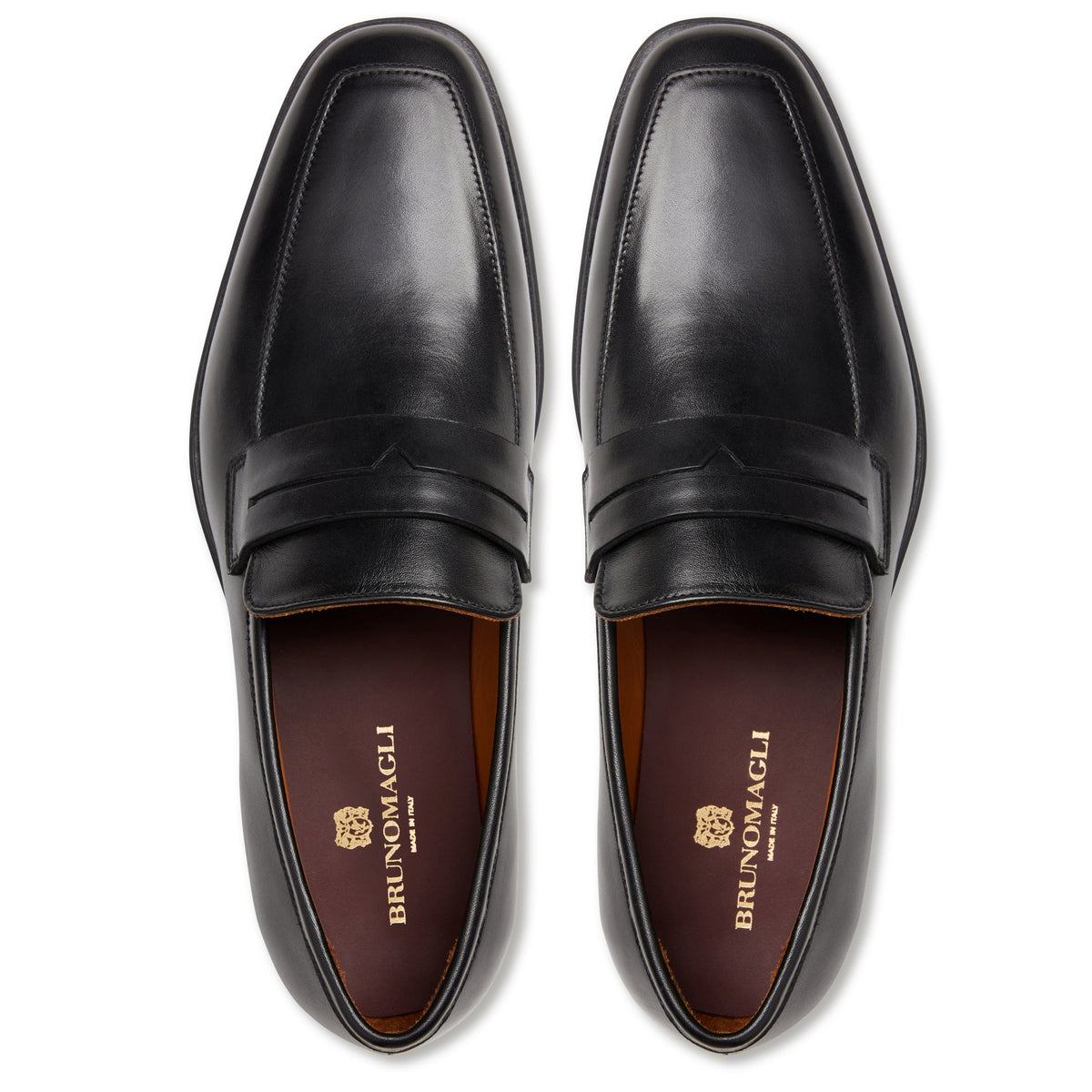Bruno Magli Men Raging Penny Loafer Black