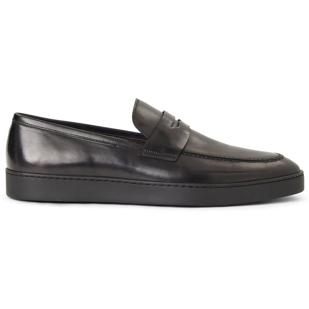 Bruno Magli Men Prato Slip On -Black Black Leather