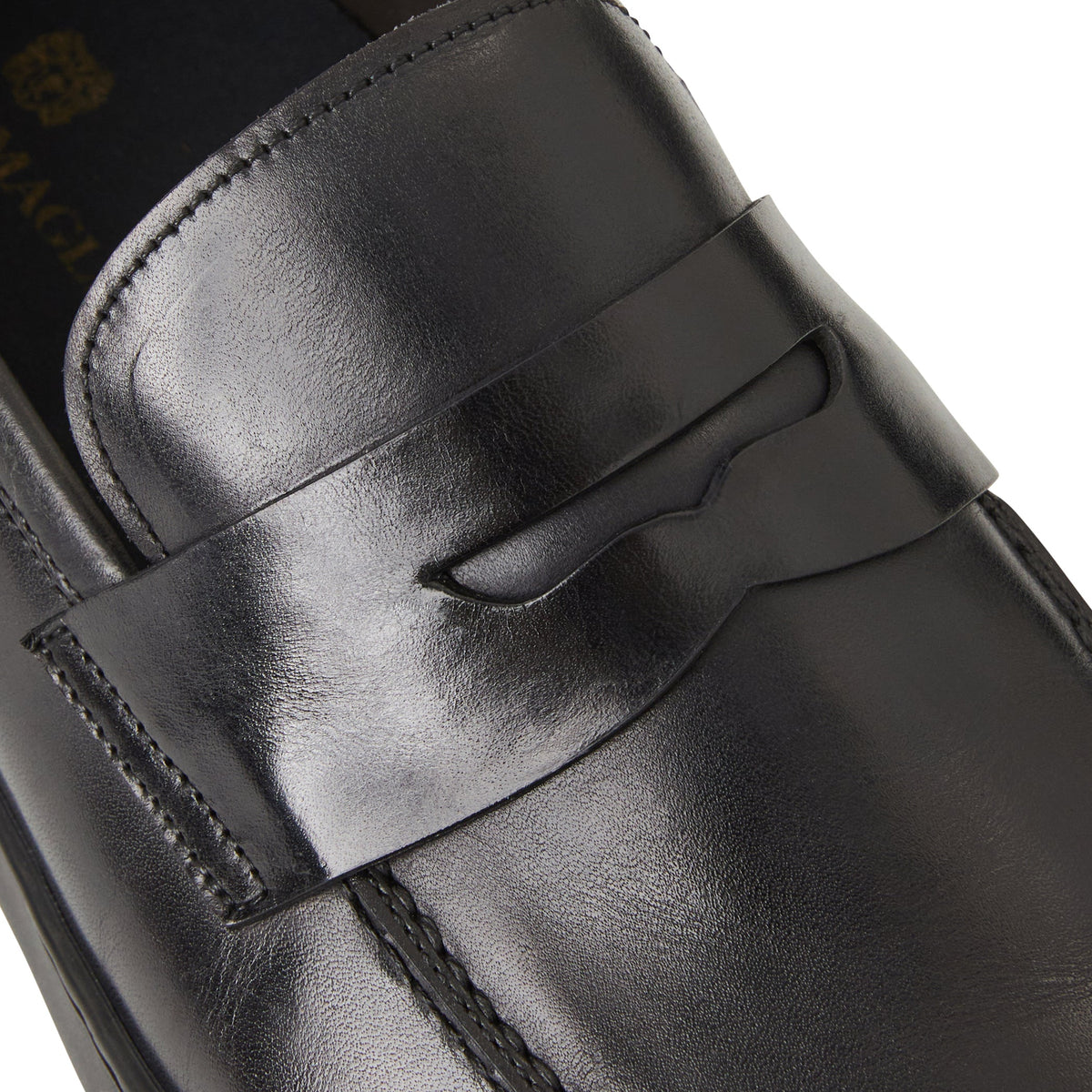 Bruno Magli Men Prato Slip On -Black Black Leather