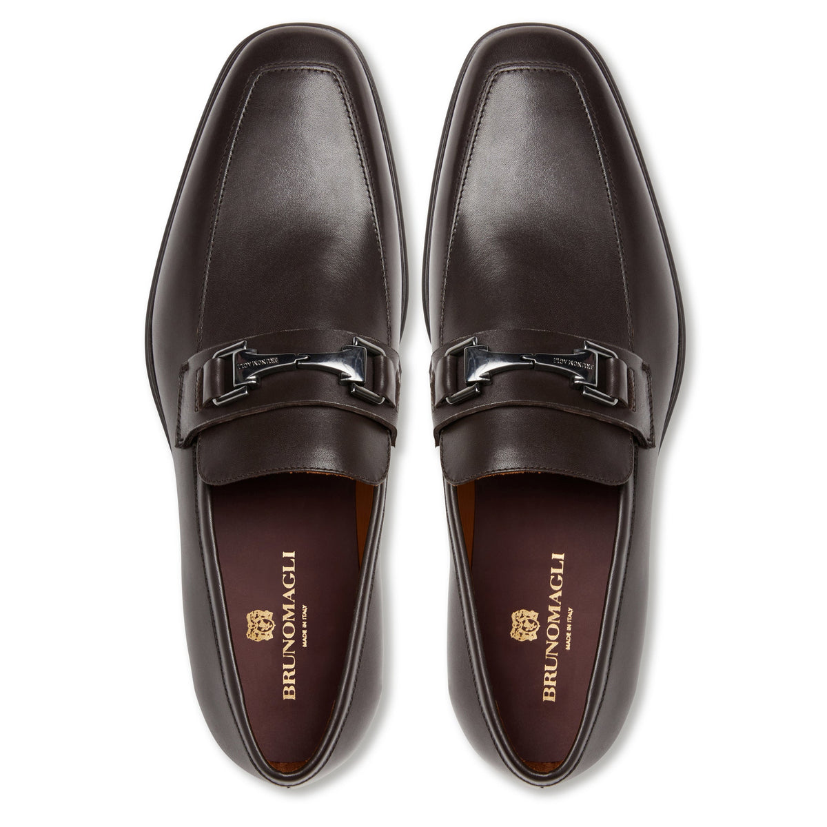 Bruno Magli Men Raging Bit Loafer Brown