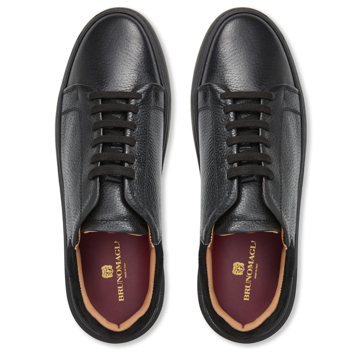 Bruno Magli Men Salvatore Sneaker Black Leather