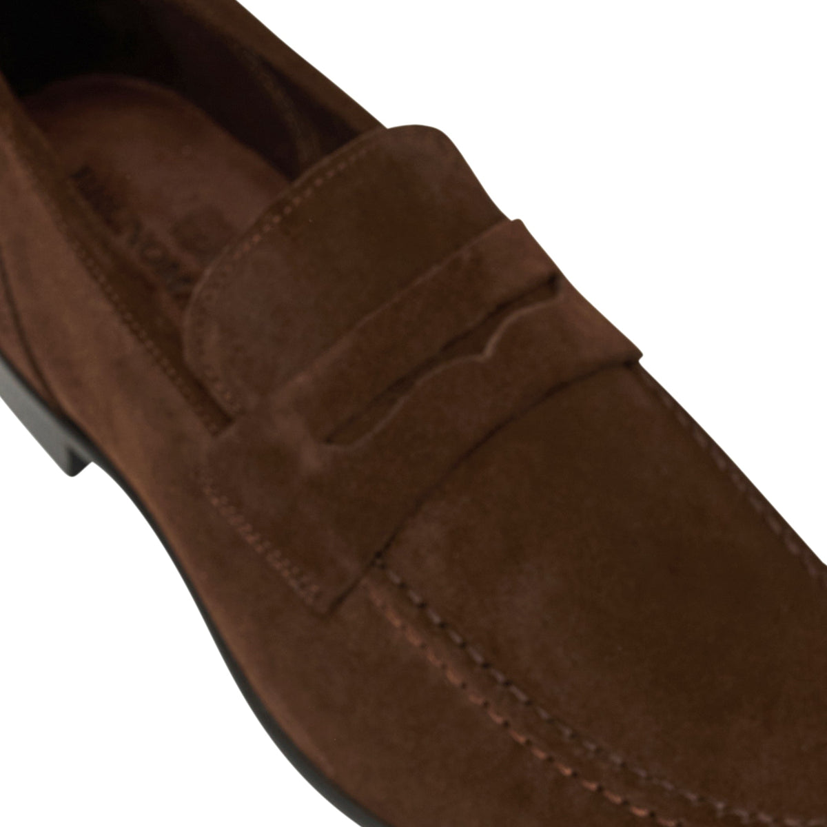 Bruno Magli Men Lastra Unlined Loafer Brown Suede
