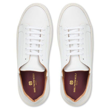 Bruno Magli Men Salvatore Sneaker White