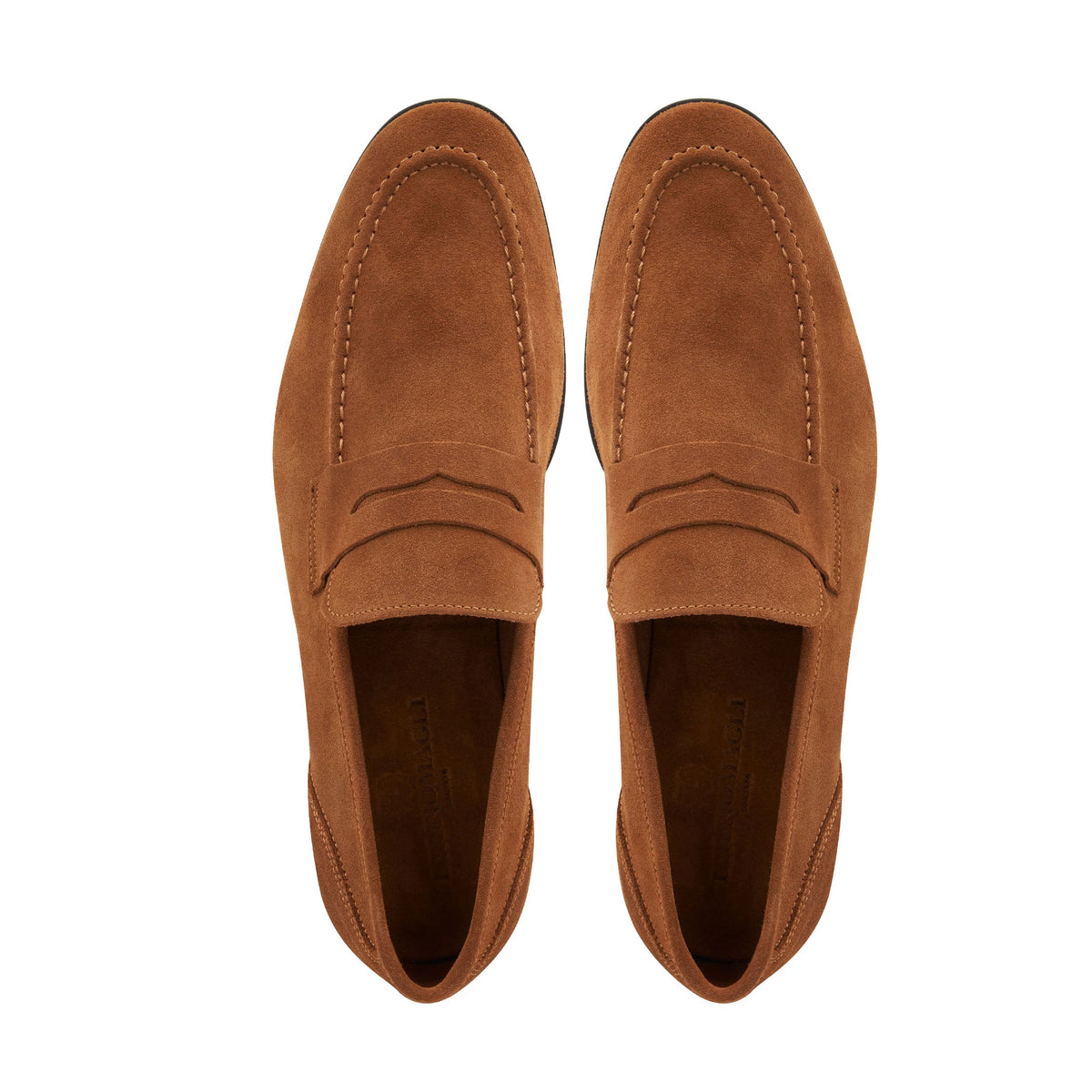 Bruno Magli Men Lastra Loafer Cognac Suede