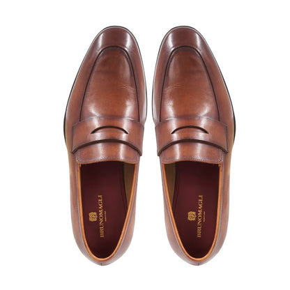 Bruno Magli Men Maioco Penny Cognac Cognac