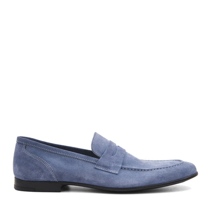 Bruno Magli Men Lastra Loafer Light Blue Suede
