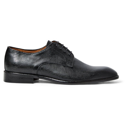 Bruno Magli Men Salerno Derby Black Saffiano