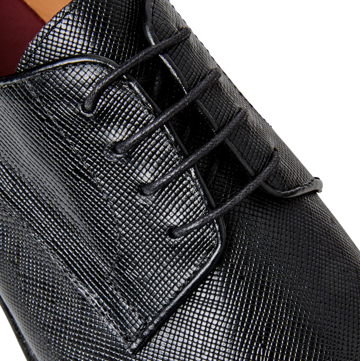 Bruno Magli Men Salerno Derby Black Saffiano
