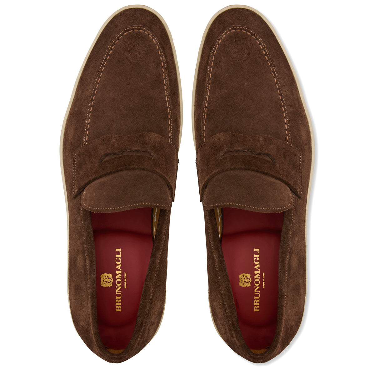 Bruno Magli Men Prato Slip-On Loafer Brown