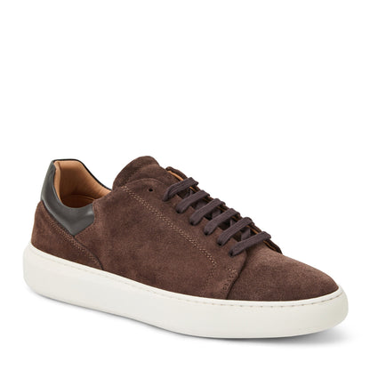 Bruno Magli Men Salvatore Sneaker Brown Suede