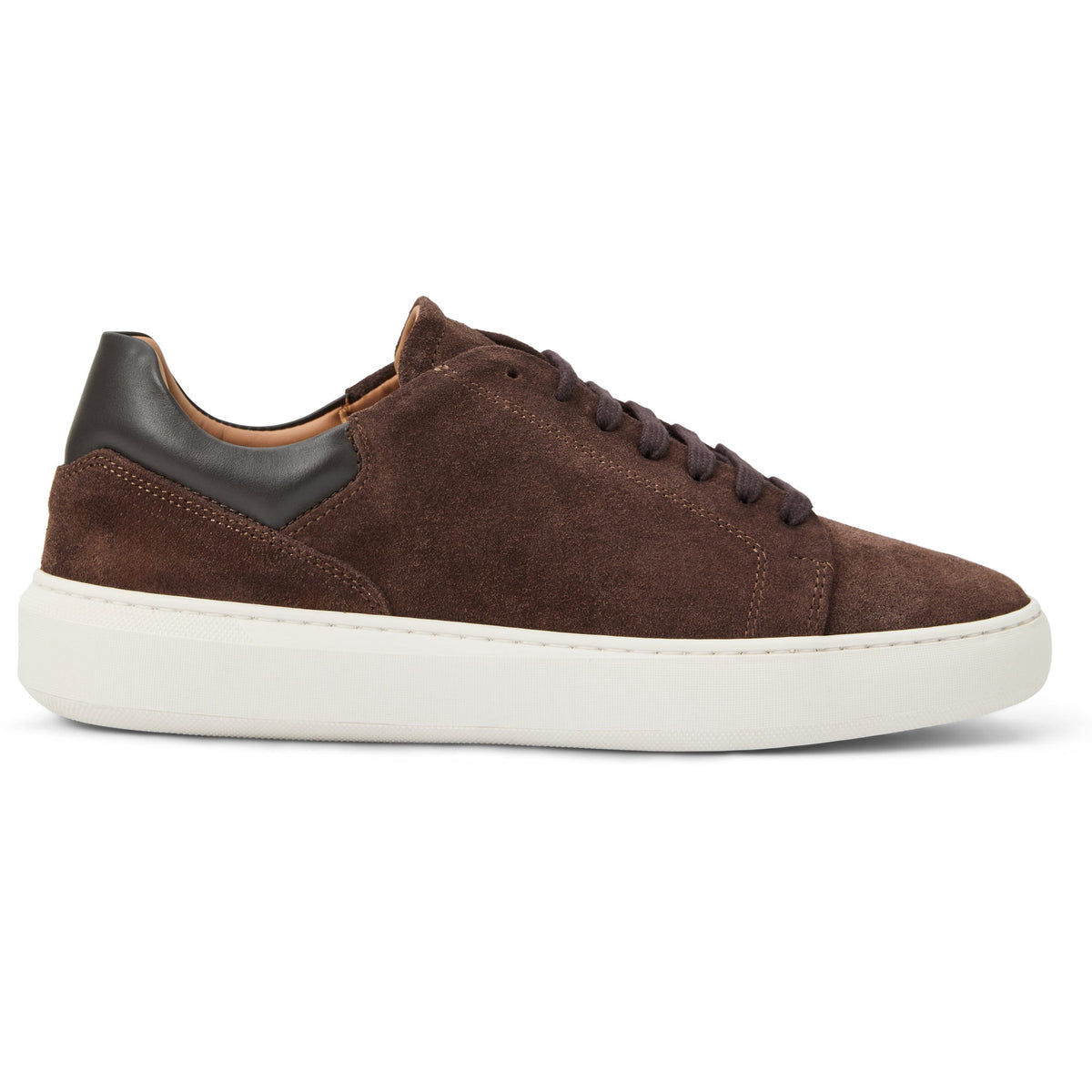 Bruno Magli Men Salvatore Sneaker Brown Suede