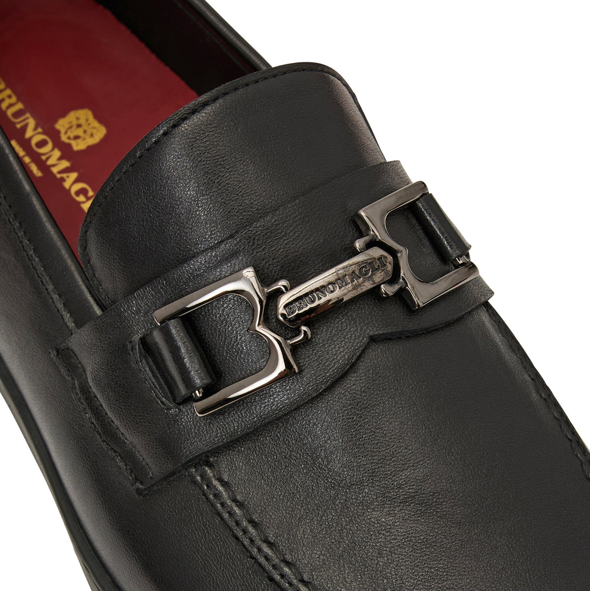 Bruno Magli Men Prato Bit Slip-On Black