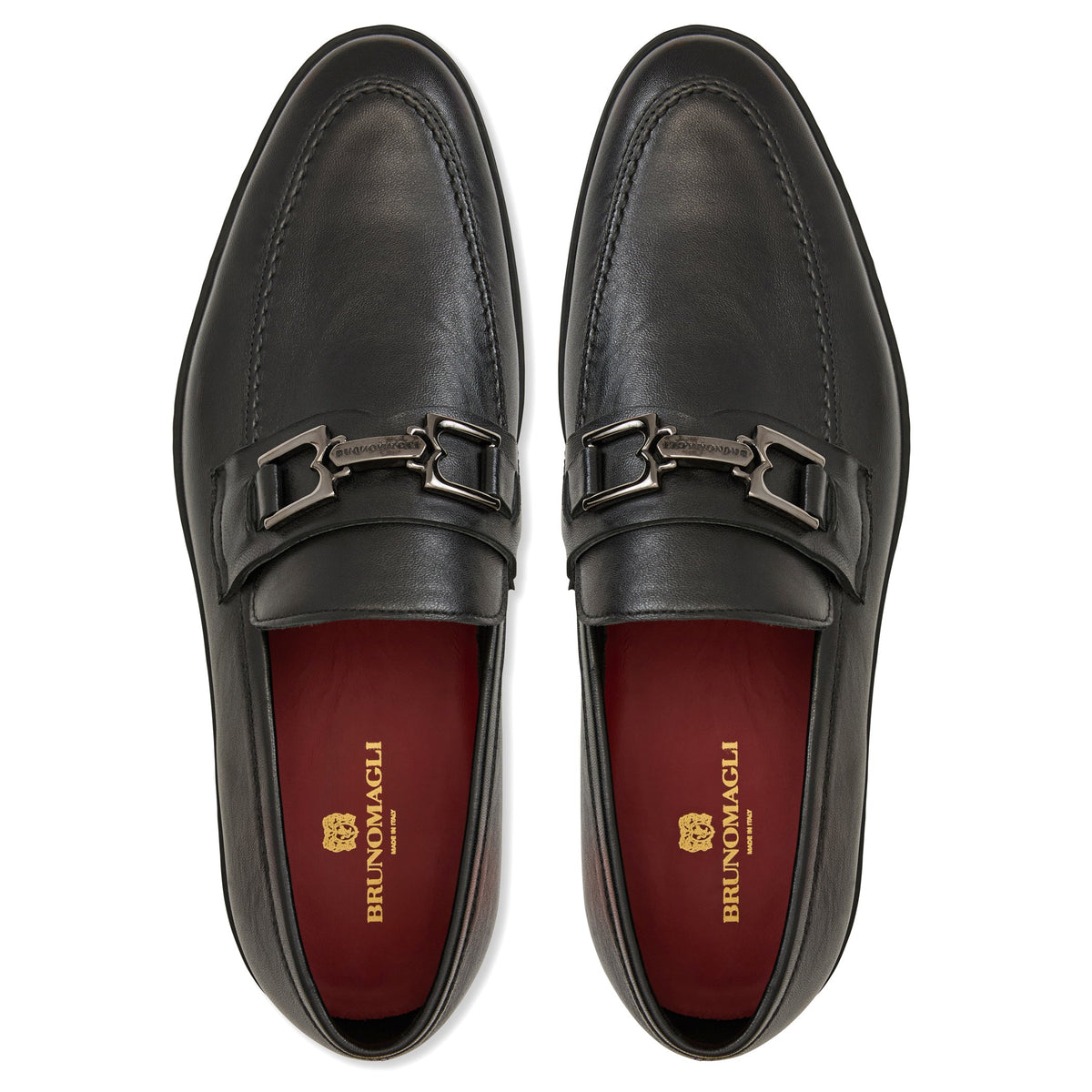 Bruno Magli Men Prato Bit Slip-On Black