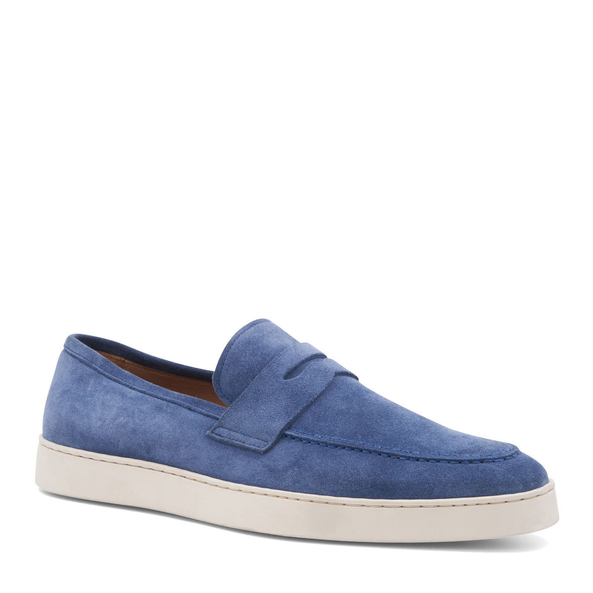 Bruno Magli Men Prato Blue Suede Blue Suede