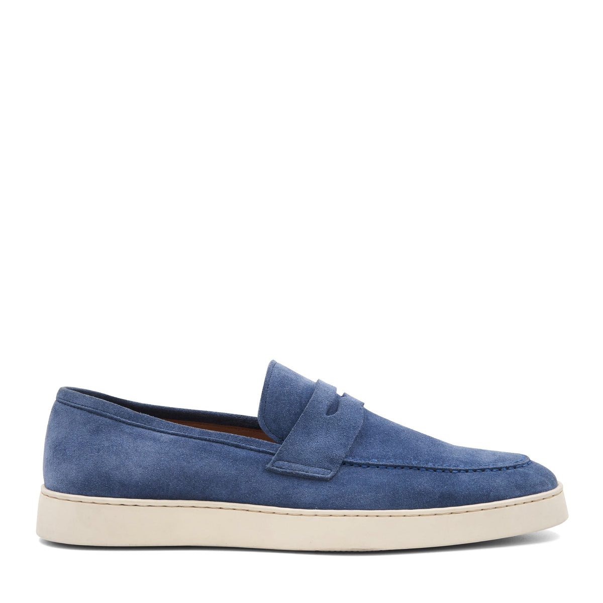 Bruno Magli Men Prato Blue Suede Blue Suede