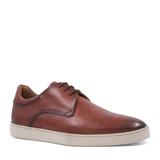 Bruno Magli Men Prato Lace Up Cognac Cognac Leather