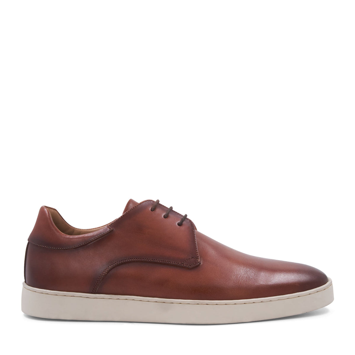 Bruno Magli Men Prato Lace Up Cognac Cognac Leather