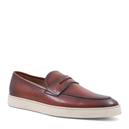 Bruno Magli Men Prato Cognac/White Cognac Leather