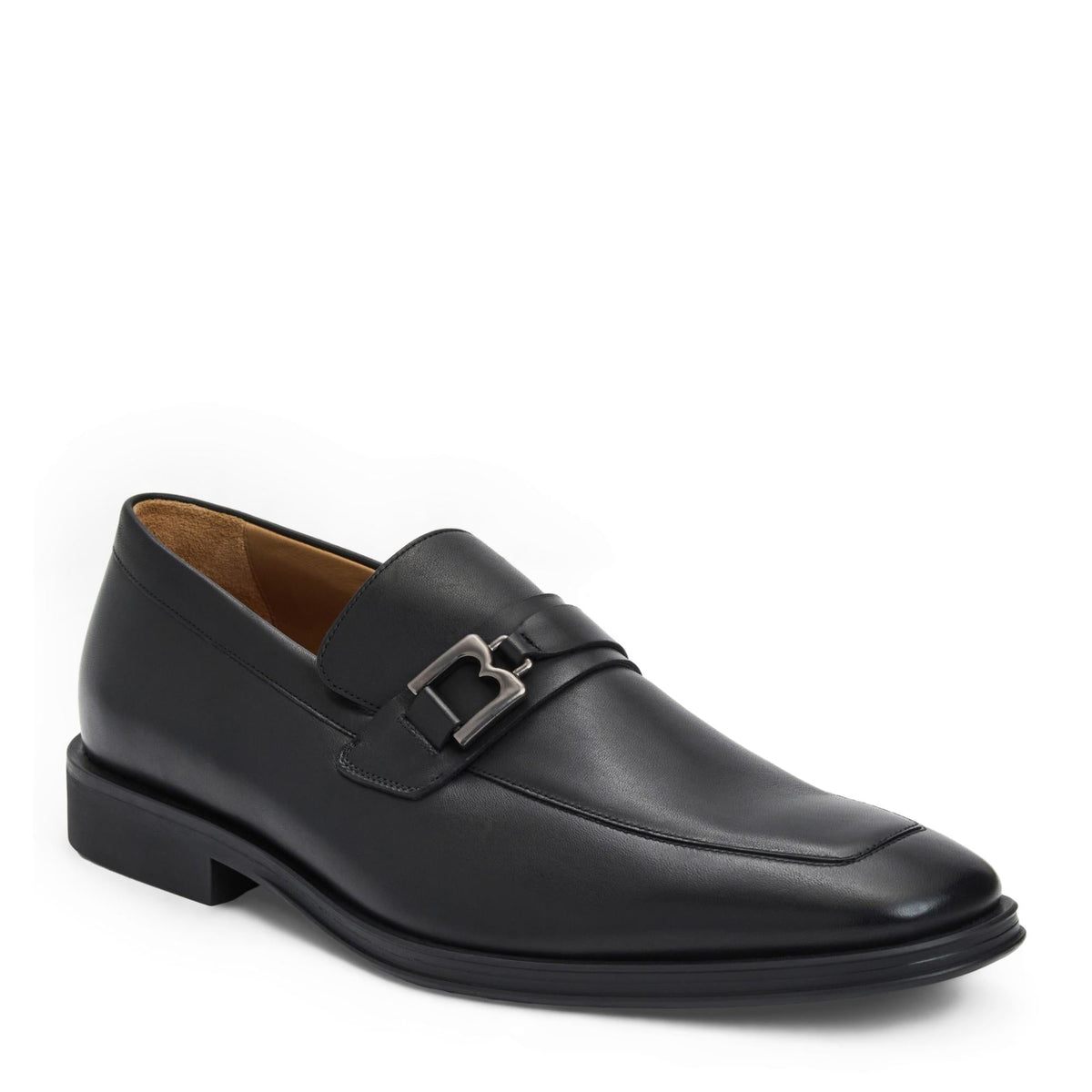 Bruno Magli Men RAGING SIDE BIT LOAFER Black Calf