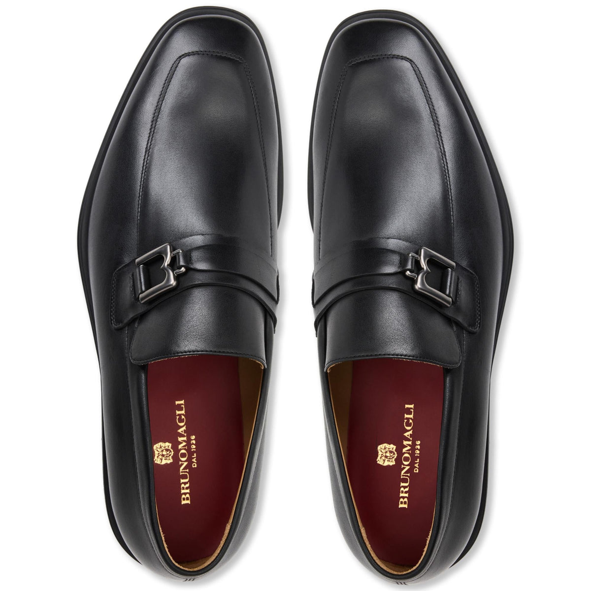 Bruno Magli Men RAGING SIDE BIT LOAFER Black Calf