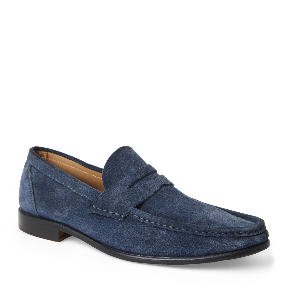 Bruno Magli Men LOMBARDO LOAFER Navy Suede