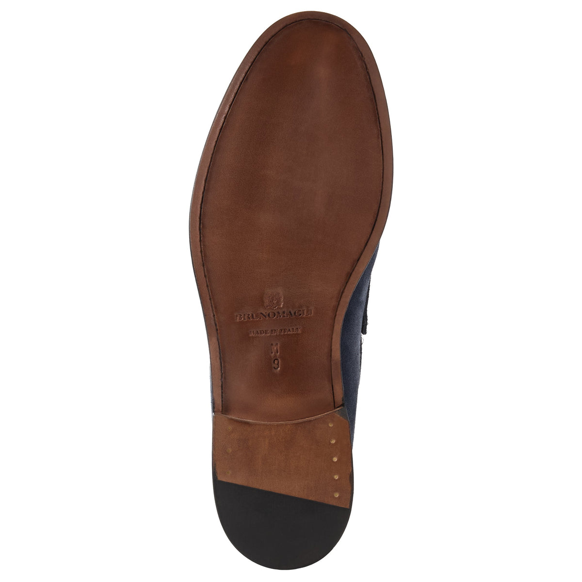 Bruno Magli Men LOMBARDO LOAFER Navy Suede