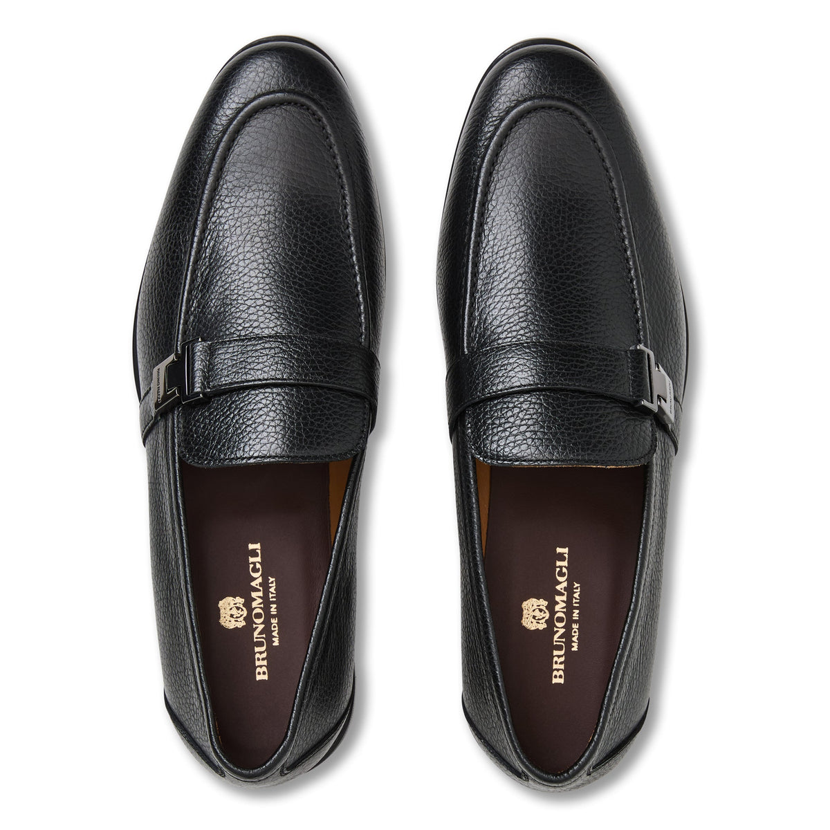 Bruno Magli Men Arlo Side Bit Loafer Black