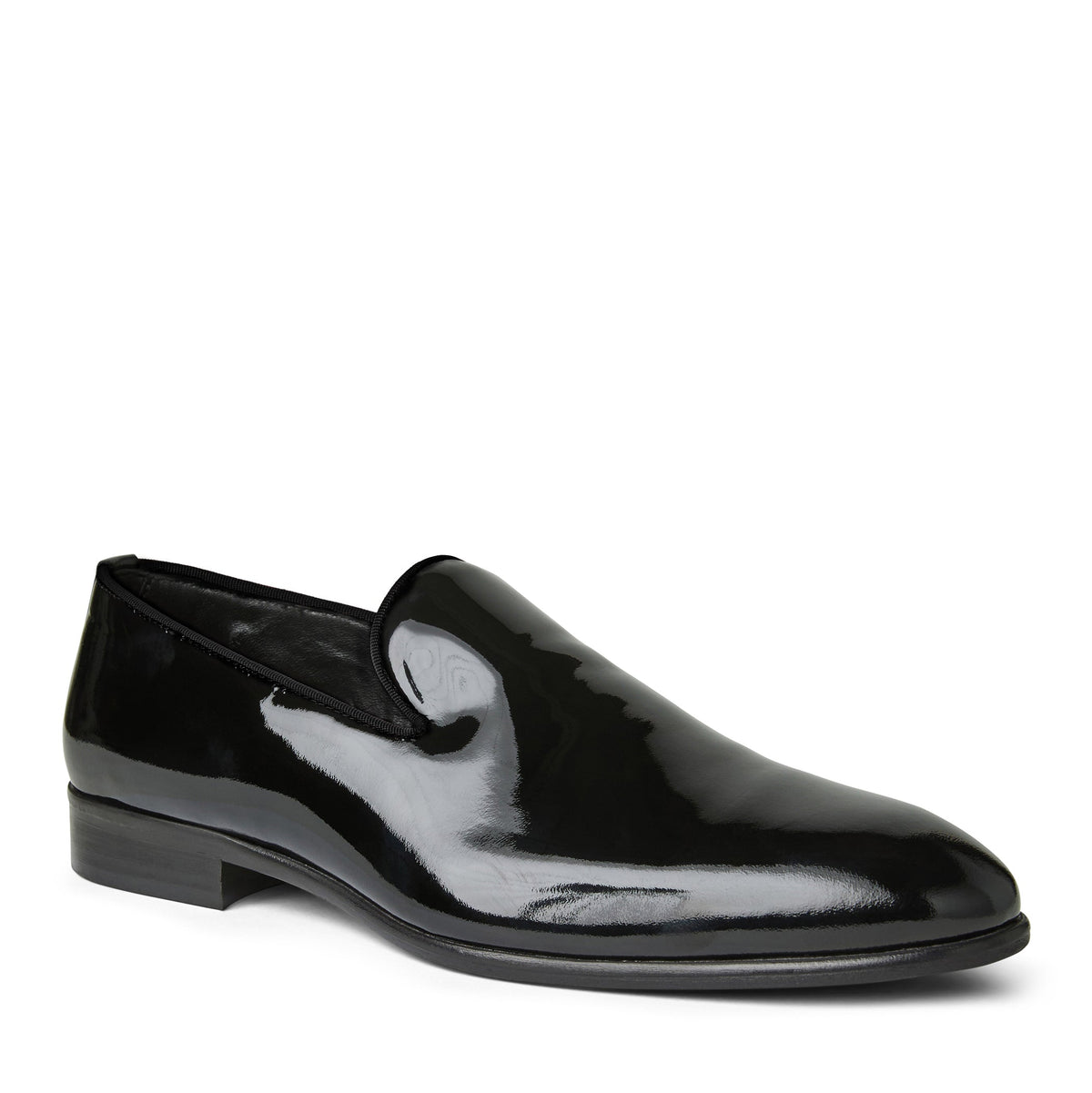 Bruno Magli Men Danilo A-Line Smoking Slipper Black Patent  YGroup_danilo