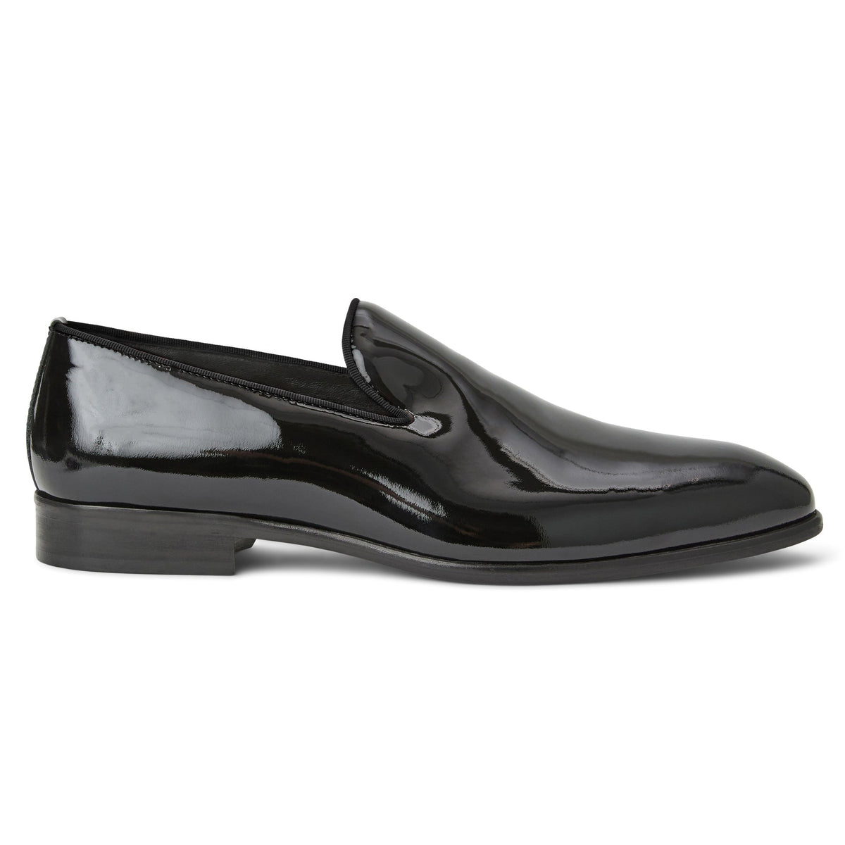 Bruno Magli Men Danilo A-Line Smoking Slipper Black Patent  YGroup_danilo