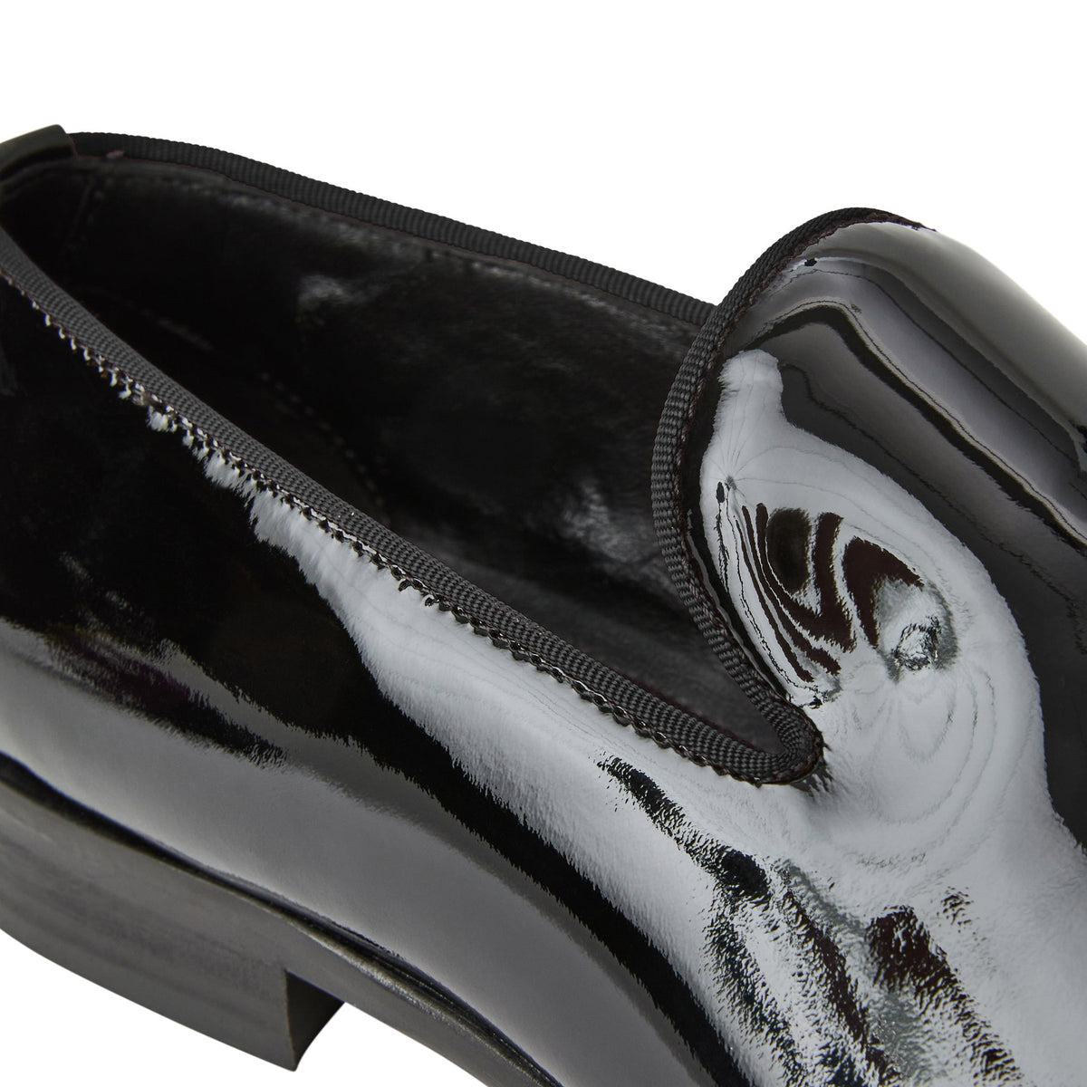Bruno Magli Men Danilo A-Line Smoking Slipper Black Patent  YGroup_danilo