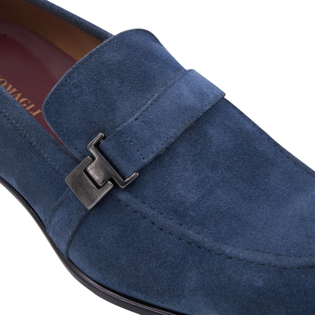 Bruno Magli Men Arlo Light Blue Suede