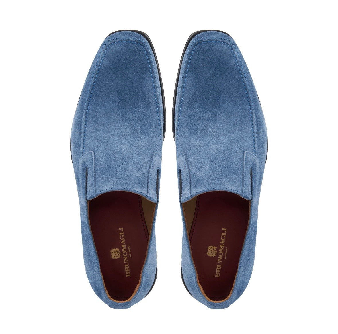 Bruno Magli Men Raging Light Blue Suede Light Blue Suede