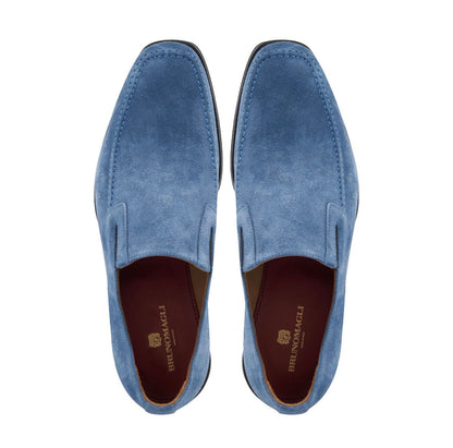Bruno Magli Men Raging Light Blue Suede Light Blue Suede